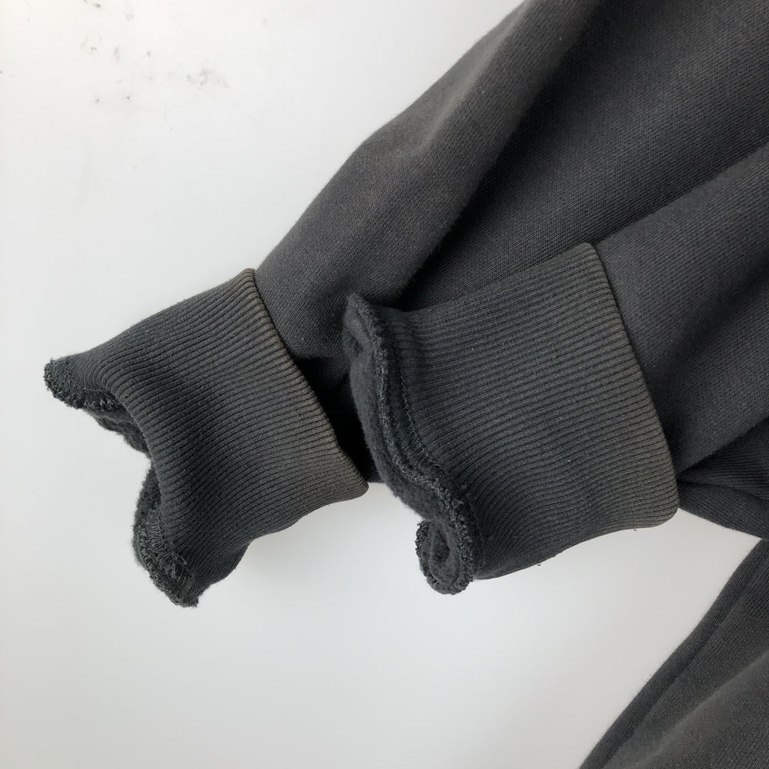 Carhartt Loose Fit Half-Zip Hoodie, Men's Size Medium cotton black type Vintage Second Hand