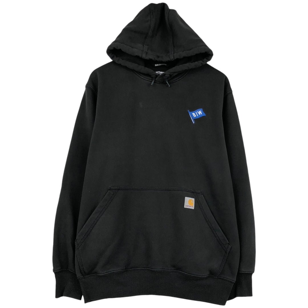 Carhartt Loose Fit Sweat Pullover Hoodie, Men's M Size cotton black type Vintage Second Hand