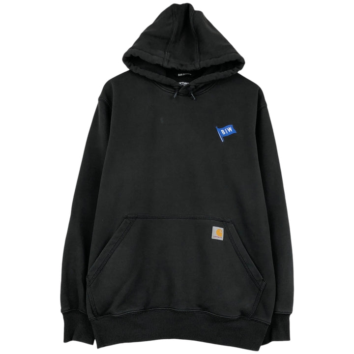 Carhartt Loose Fit Sweat Pullover Hoodie, Men's M Size cotton black type Vintage Second Hand