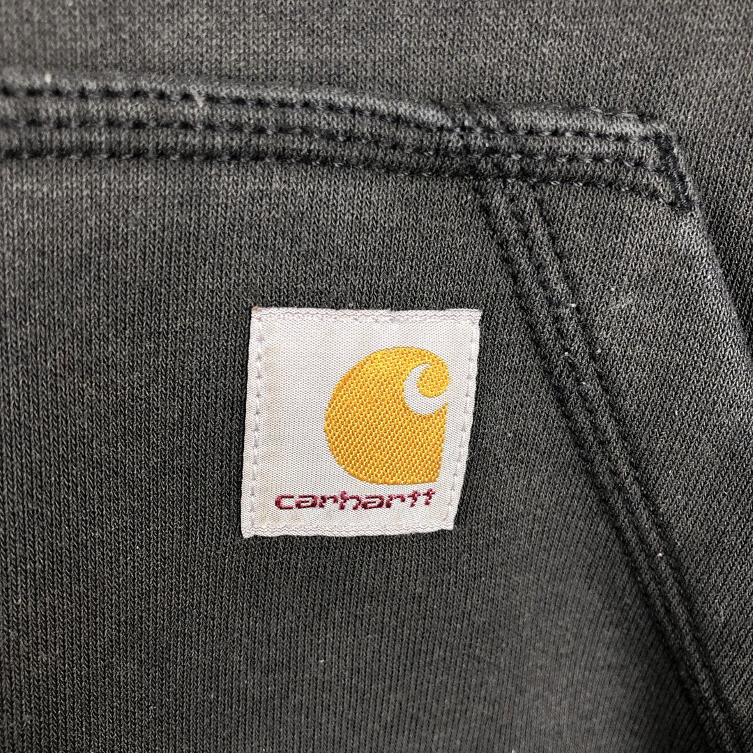 Carhartt Loose Fit Sweat Pullover Hoodie, Men's M Size cotton black type Vintage Second Hand