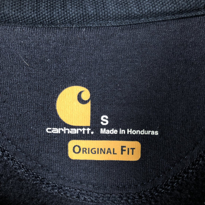 Carhartt ORIGINAL FIT Sweatshirt Pullover Hoodie, Men's Size S cotton navy blue type Vintage Second Hand