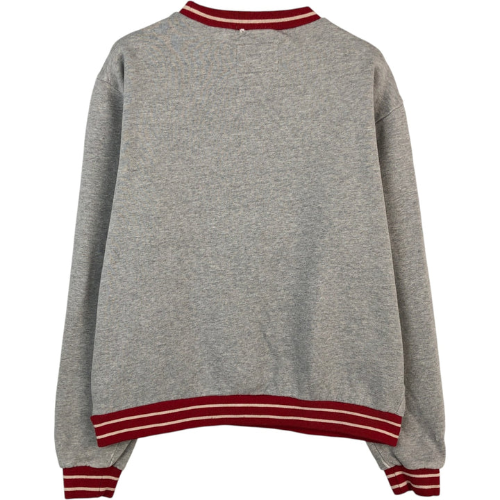 Champion logo sweatshirt, men's size L cotton gray type Vintage Second Hand