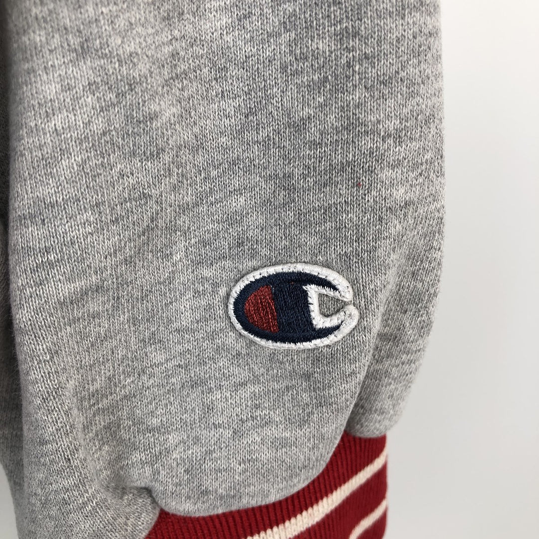 Champion logo sweatshirt, men's size L cotton gray type Vintage Second Hand