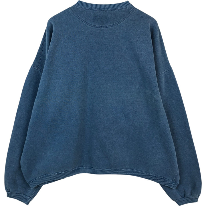 Champion plain blank sweatshirt, men's size XXL equivalent. cotton Blue type light blue Vintage Second Hand