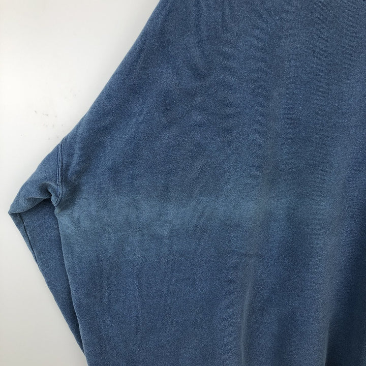 Champion plain blank sweatshirt, men's size XXL equivalent. cotton Blue type light blue Vintage Second Hand