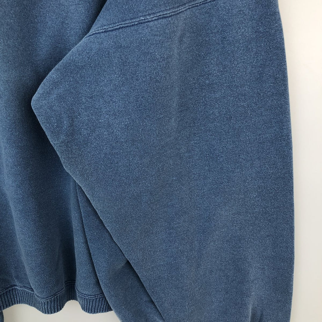 Champion plain blank sweatshirt, men's size XXL equivalent. cotton Blue type light blue Vintage Second Hand