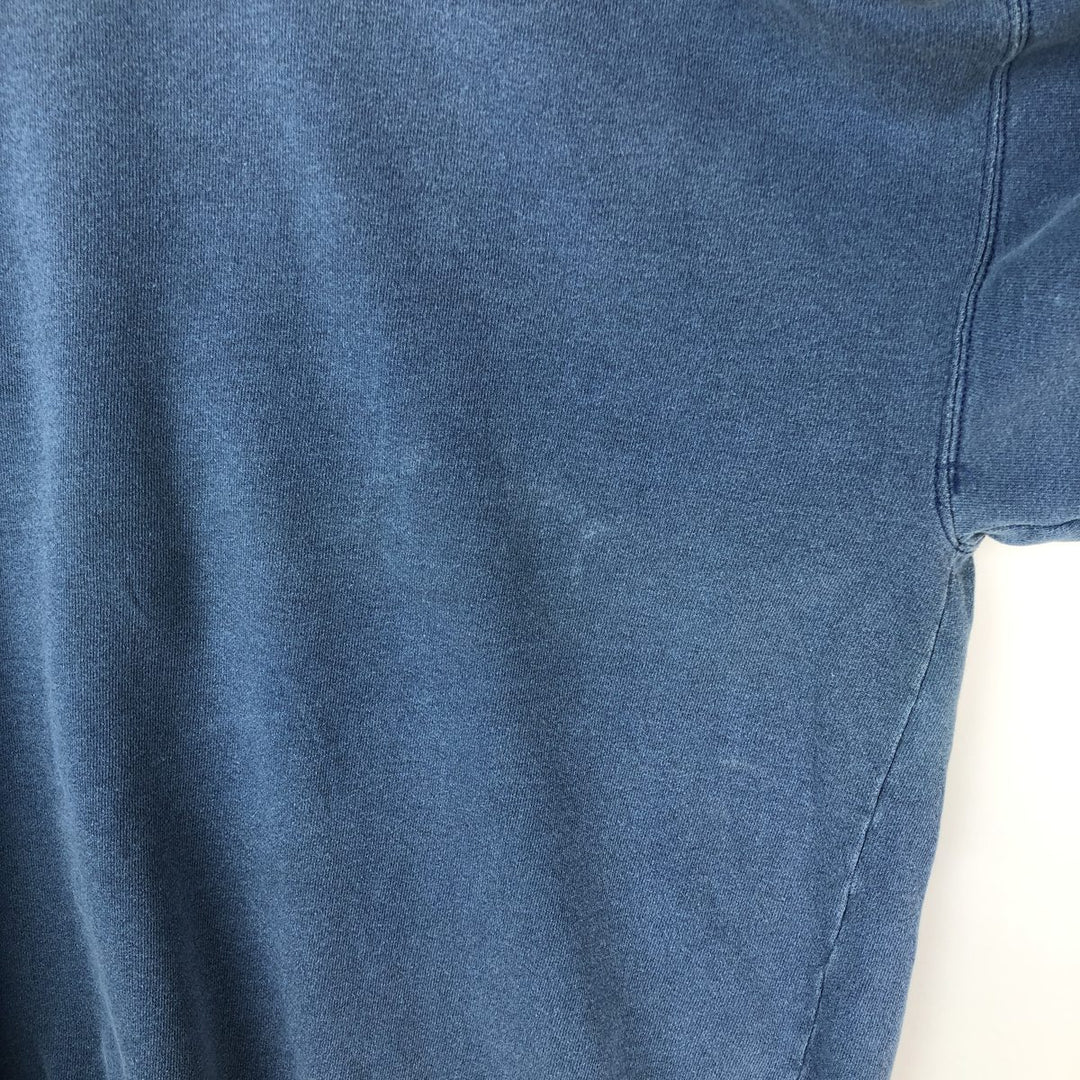 Champion plain blank sweatshirt, men's size XXL equivalent. cotton Blue type light blue Vintage Second Hand