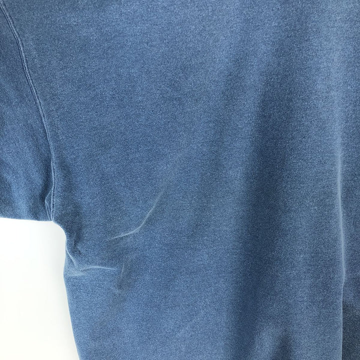Champion plain blank sweatshirt, men's size XXL equivalent. cotton Blue type light blue Vintage Second Hand