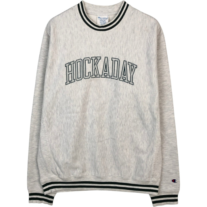 Champion REVERSE WEAVE Reverse Weave Sweatshirt Trainer Men's M size unclear white type Vintage Second Hand