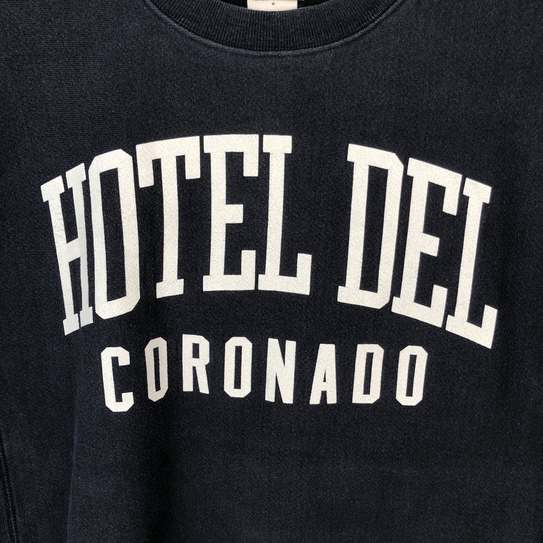 Champion REVERSE WEAVE Reverse Weave College Sweatshirt Trainer Men's M size cotton navy blue type Vintage Second Hand