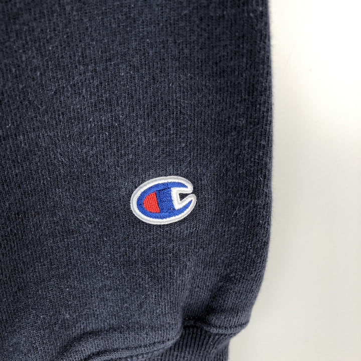 Champion REVERSE WEAVE Reverse Weave College Sweatshirt Trainer Men's M size cotton navy blue type Vintage Second Hand