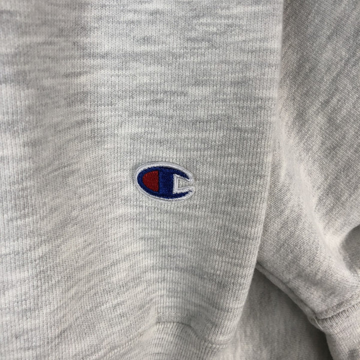 Champion Reverse Weave Logo Sweatshirt, Men's Size L cotton white type Vintage Second Hand