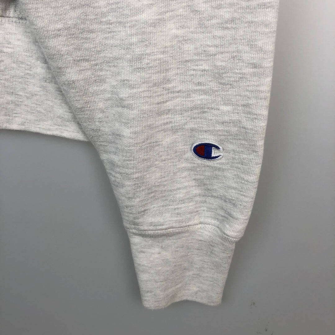 Champion Reverse Weave Logo Sweatshirt, Men's Size L cotton white type Vintage Second Hand