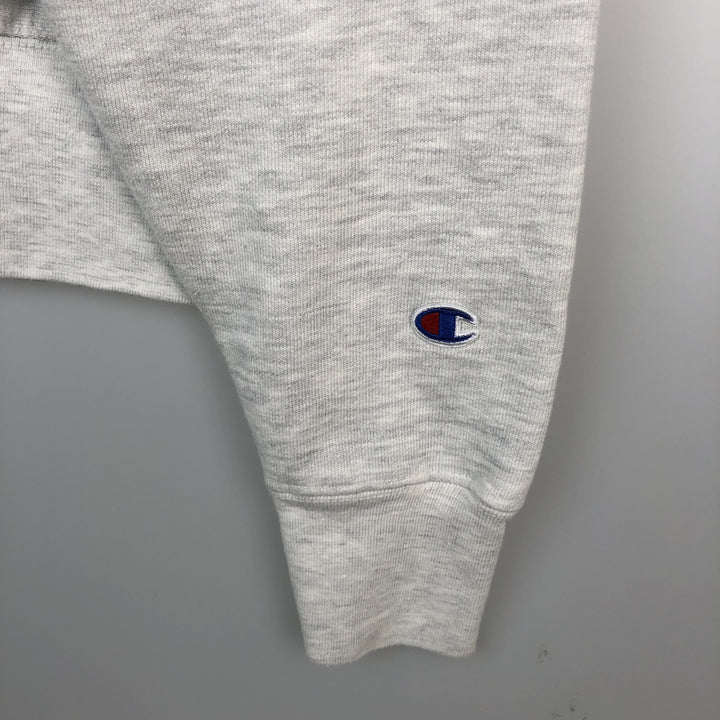 Champion Reverse Weave Logo Sweatshirt, Men's Size L cotton white type Vintage Second Hand