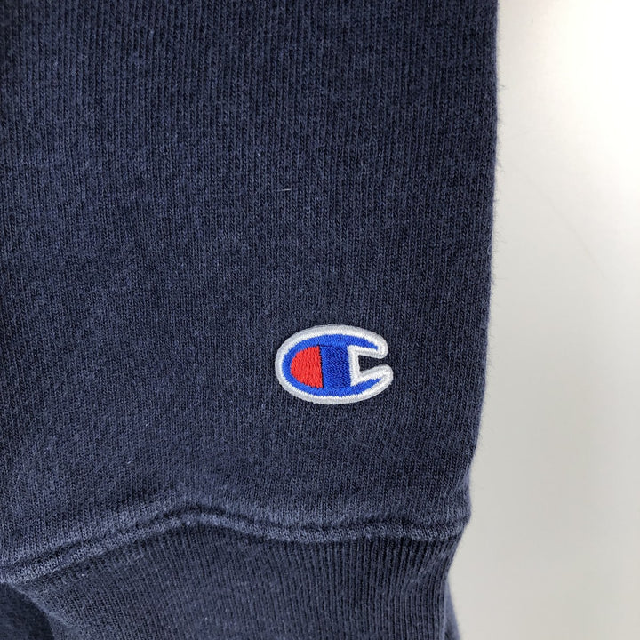 Champion REVERSE WEAVE Reverse Weave Sweatshirt Trainer Men's L size cotton navy blue type Vintage Second Hand