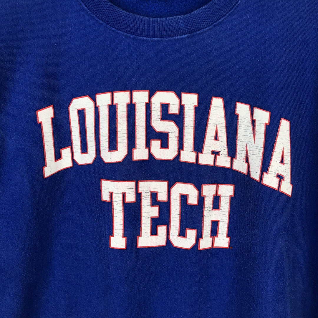 Champion REVERSE WEAVE Reverse Weave Sweatshirt Trainer Men's L size cotton blue type Vintage Second Hand