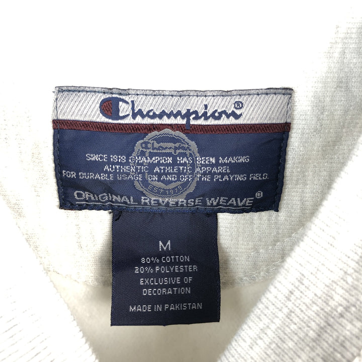 00'S Champion Original Reverse Weave College Sweatshirt Trainer Men's M size cotton white type Vintage Second Hand