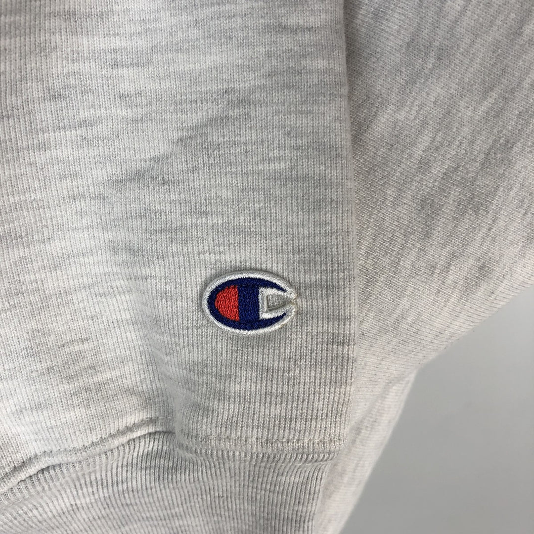 00'S Champion Original Reverse Weave College Sweatshirt Trainer Men's M size cotton white type Vintage Second Hand