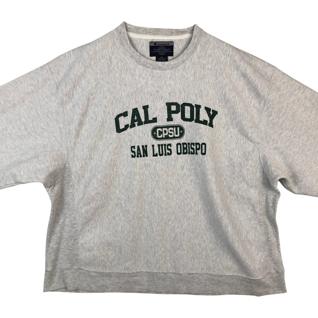 2000'S Champion Reverse Weave College Sweatshirt, Men's XXL equivalent. cotton white type Vintage Second Hand