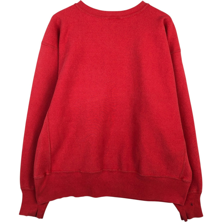 Champion Reverse Weave Boston University College Sweatshirt (Men's XL equivalent) cotton red type Vintage Second Hand