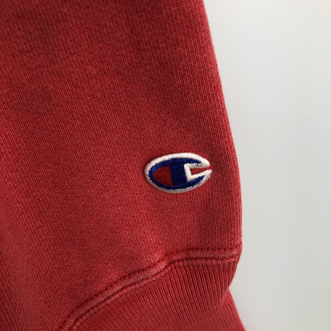 Champion Reverse Weave Boston University College Sweatshirt (Men's XL equivalent) cotton red type Vintage Second Hand