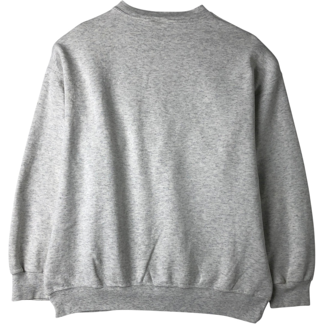 90'S Nutmeg NUTMEG College Sweatshirt, Made in USA, Men's Size XL, Vintage cotton white type Vintage Second Hand