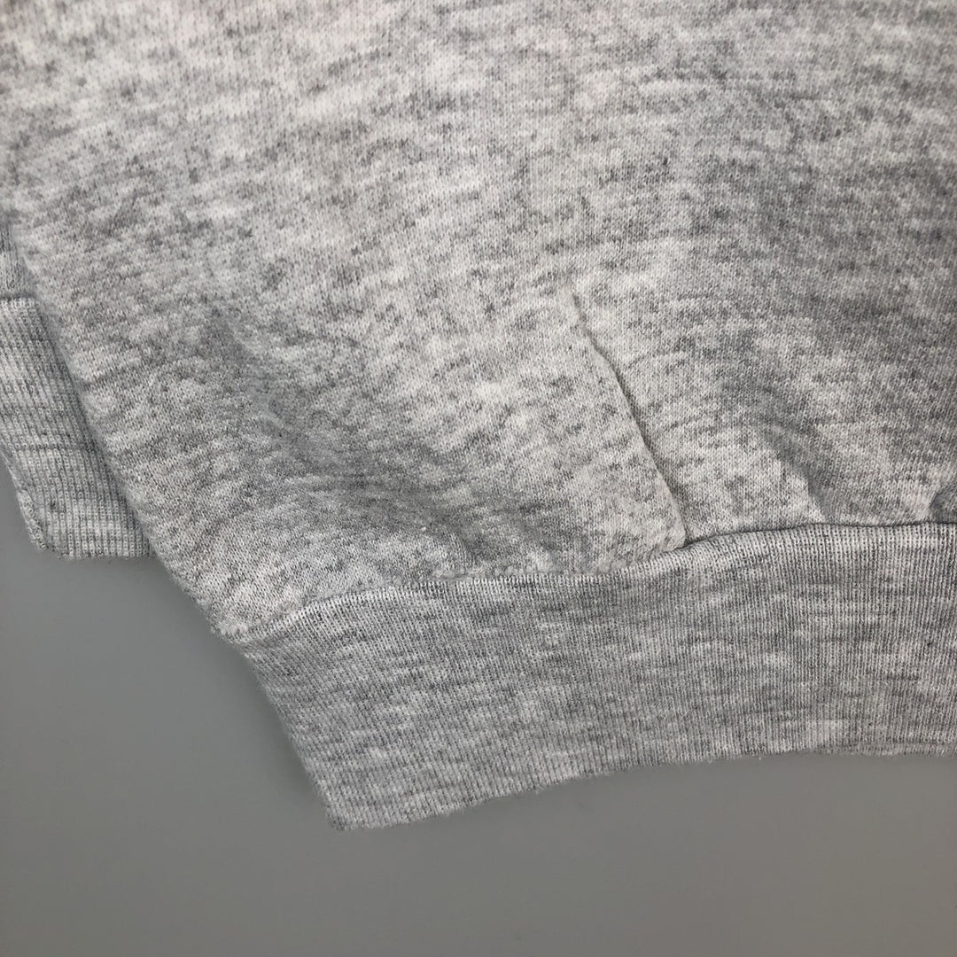 90'S TULTEX WISCONSIN University of Wisconsin College Sweatshirt, Made in USA, Men's XL equivalent, Vintage cotton gray type Vintage Second Hand