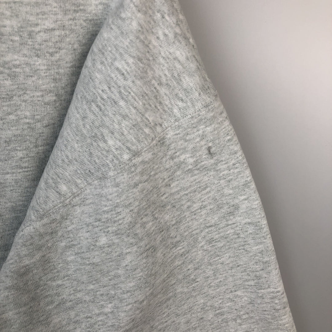 90'S Fruit of the Loom Triple Print College Sweatshirt, Made in USA, Men's XL (approx.) Vintage cotton gray type Vintage Second Hand