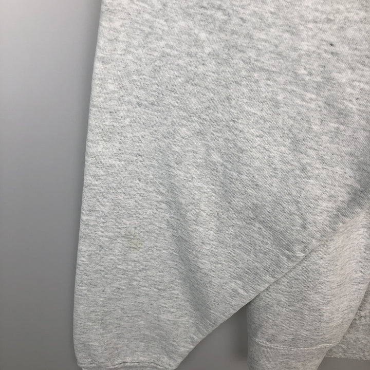 90'S Fruit of the Loom Triple Print College Sweatshirt, Made in USA, Men's XL (approx.) Vintage cotton gray type Vintage Second Hand