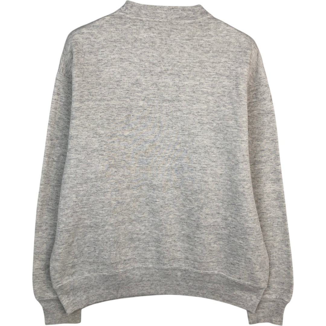 Vintage 90'S Russell ATHLETIC college sweatshirt, made in the USA, size L, men's cotton gray type Vintage Second Hand