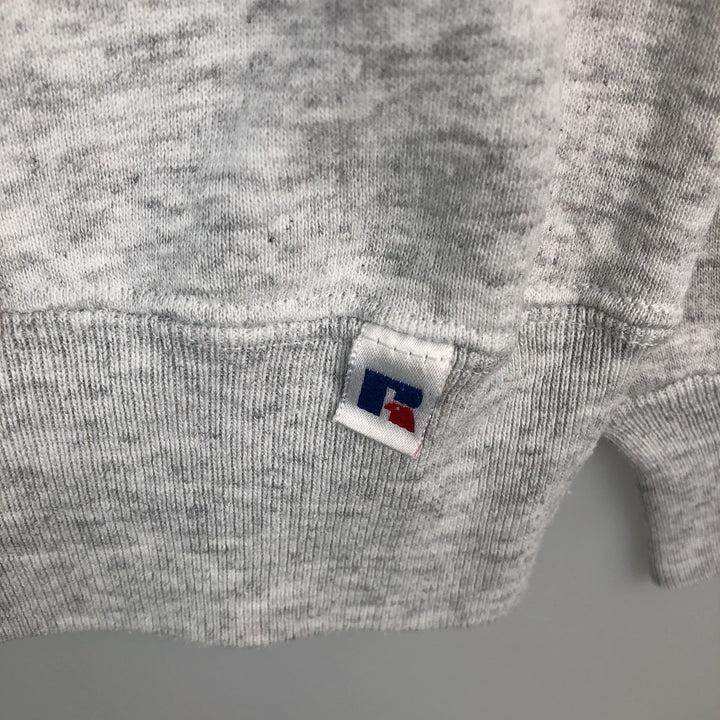 Vintage 90'S Russell ATHLETIC college sweatshirt, made in the USA, size L, men's cotton gray type Vintage Second Hand