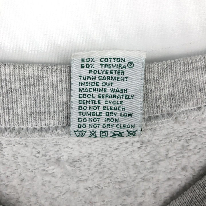 90'S GALT SAND Pennsylvania State University College Sweatshirt, Made in USA, Men's Size L (approx.), Vintage cotton gray type Vintage Second Hand