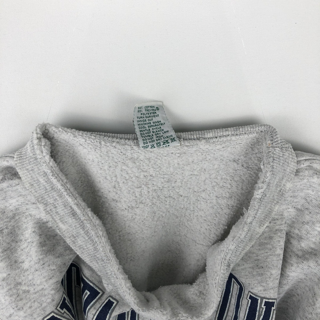 90'S GALT SAND Pennsylvania State University College Sweatshirt, Made in USA, Men's Size L (approx.), Vintage cotton gray type Vintage Second Hand