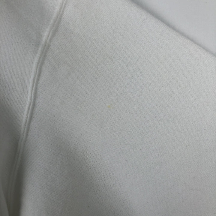 90'S Delta FIFTY-FIFTY MICHIGAN University of Michigan College Sweatshirt, Made in USA, Men's XL equivalent. cotton white type Vintage Second Hand
