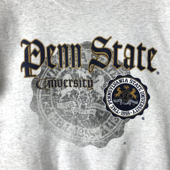 90'S Nutmeg College Sweatshirt, Made in USA, Men's Size L (approx.), Vintage cotton white type Vintage Second Hand