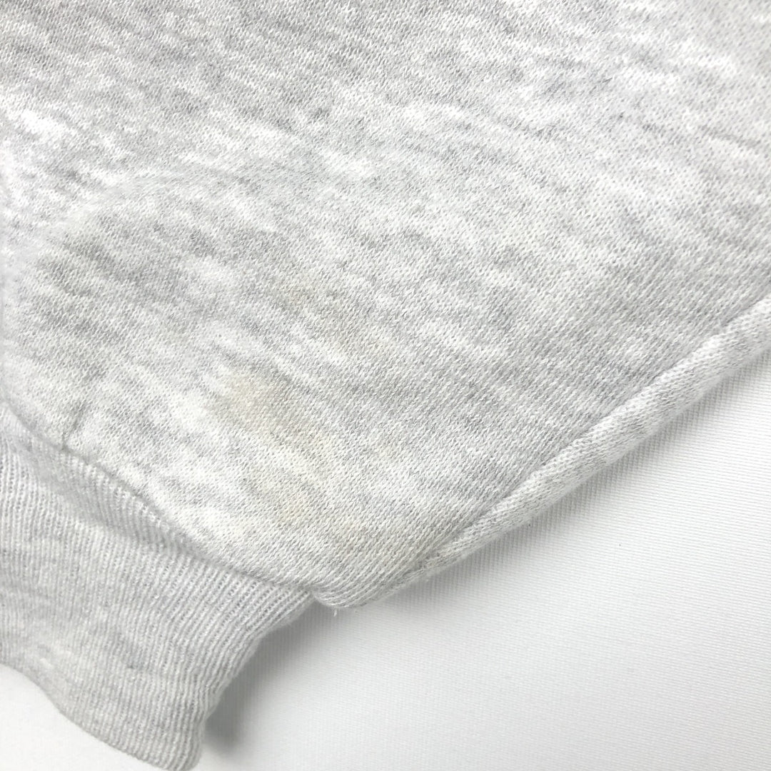 90'S Jerzees Triple Print Sweatshirt, Made in USA, Men's XL (approx.), Vintage cotton gray type Vintage Second Hand