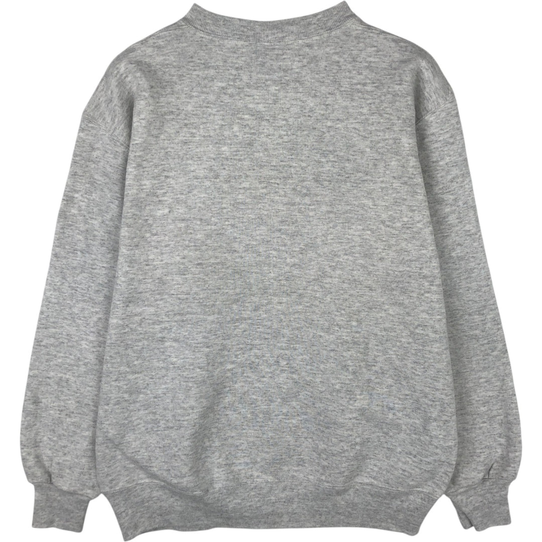 Vintage 80s-90'S Russell college sweatshirt, made in the USA, size L, men's cotton gray type Vintage Second Hand