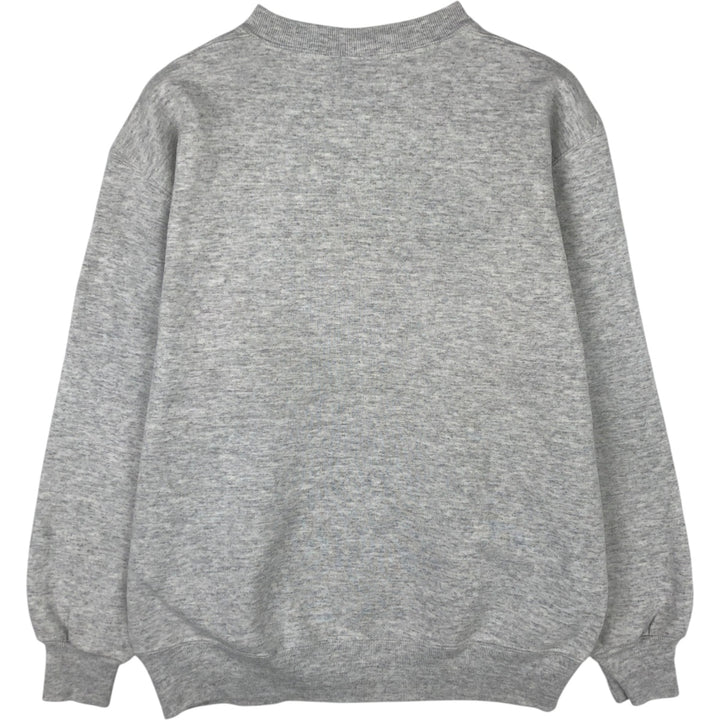 Vintage 80s-90'S Russell college sweatshirt, made in the USA, size L, men's cotton gray type Vintage Second Hand