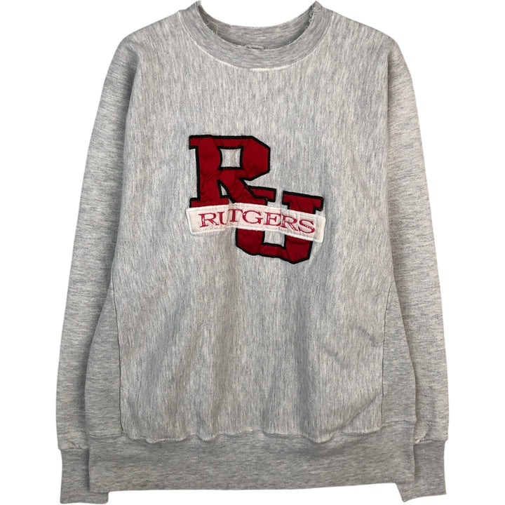 90'S Crable Sportswear College Sweatshirt, Made in USA, Men's Size L (approx.), Vintage cotton gray type Vintage Second Hand