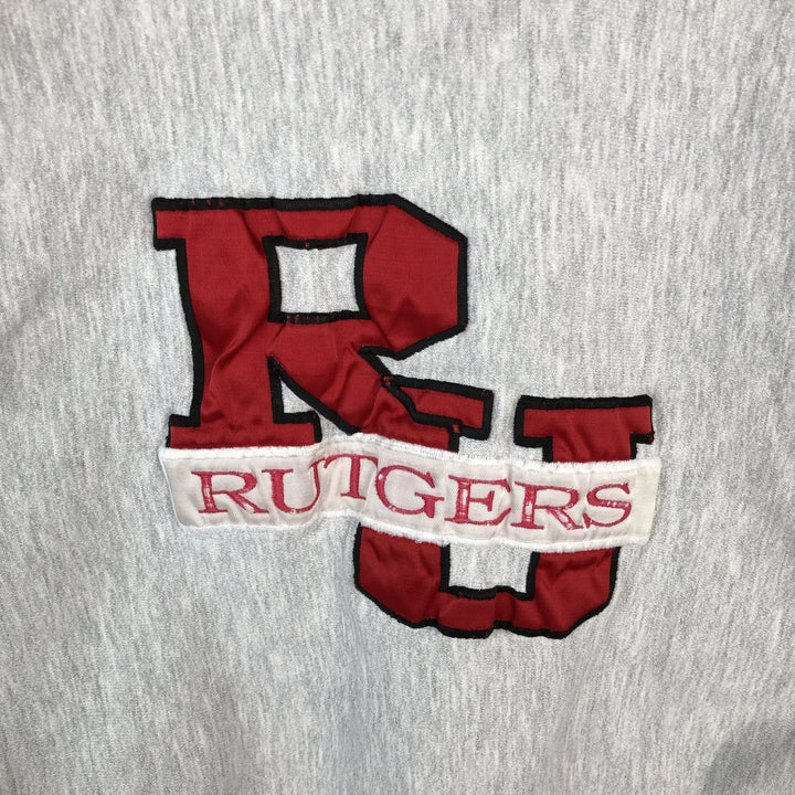 90'S Crable Sportswear College Sweatshirt, Made in USA, Men's Size L (approx.), Vintage cotton gray type Vintage Second Hand