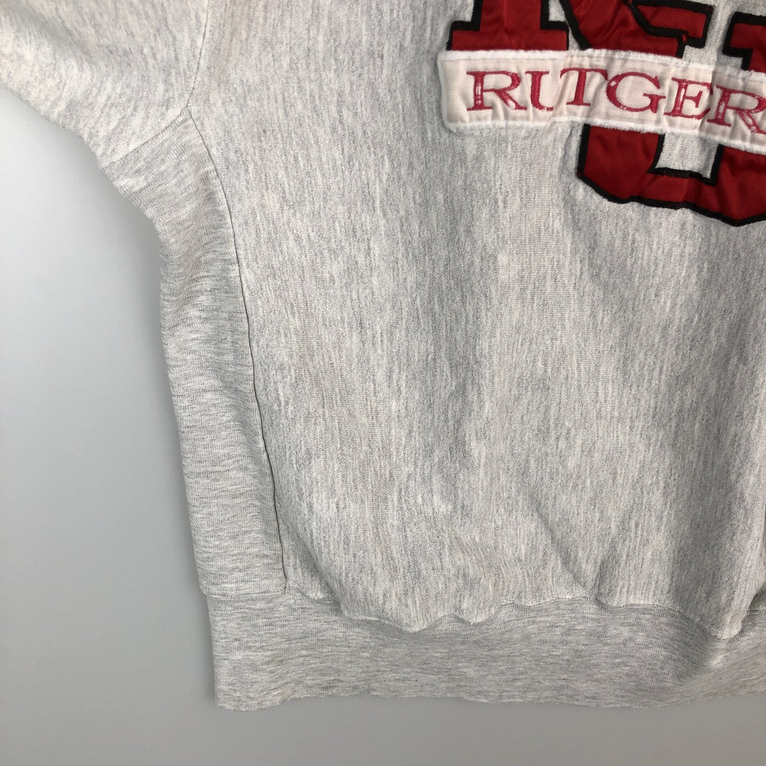 90'S Crable Sportswear College Sweatshirt, Made in USA, Men's Size L (approx.), Vintage cotton gray type Vintage Second Hand
