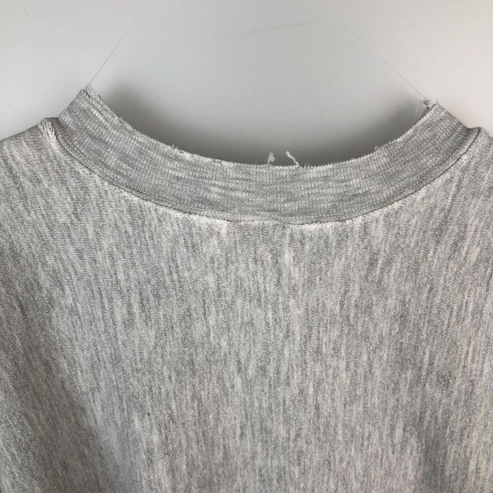 90'S Crable Sportswear College Sweatshirt, Made in USA, Men's Size L (approx.), Vintage cotton gray type Vintage Second Hand