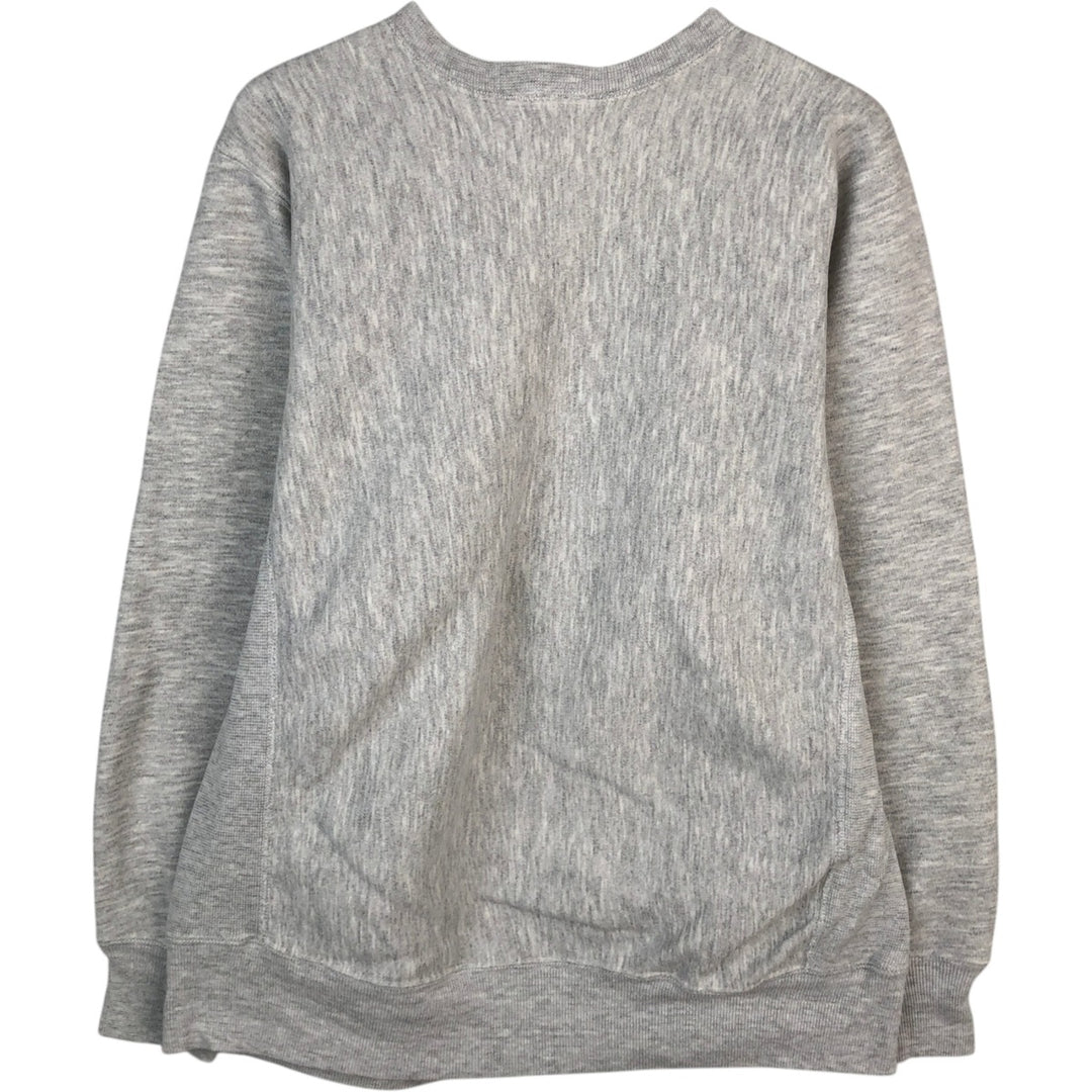 90'S Velva Sheen Triple Print College Sweatshirt, Made in USA, Men's Size L (Equivalent), Vintage unclear gray type Vintage Second Hand