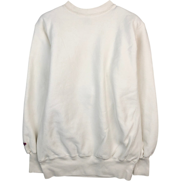 90'S MVP College Sweatshirt, Made in USA, Men's Size M (Equivalent), Vintage cotton white type Vintage Second Hand