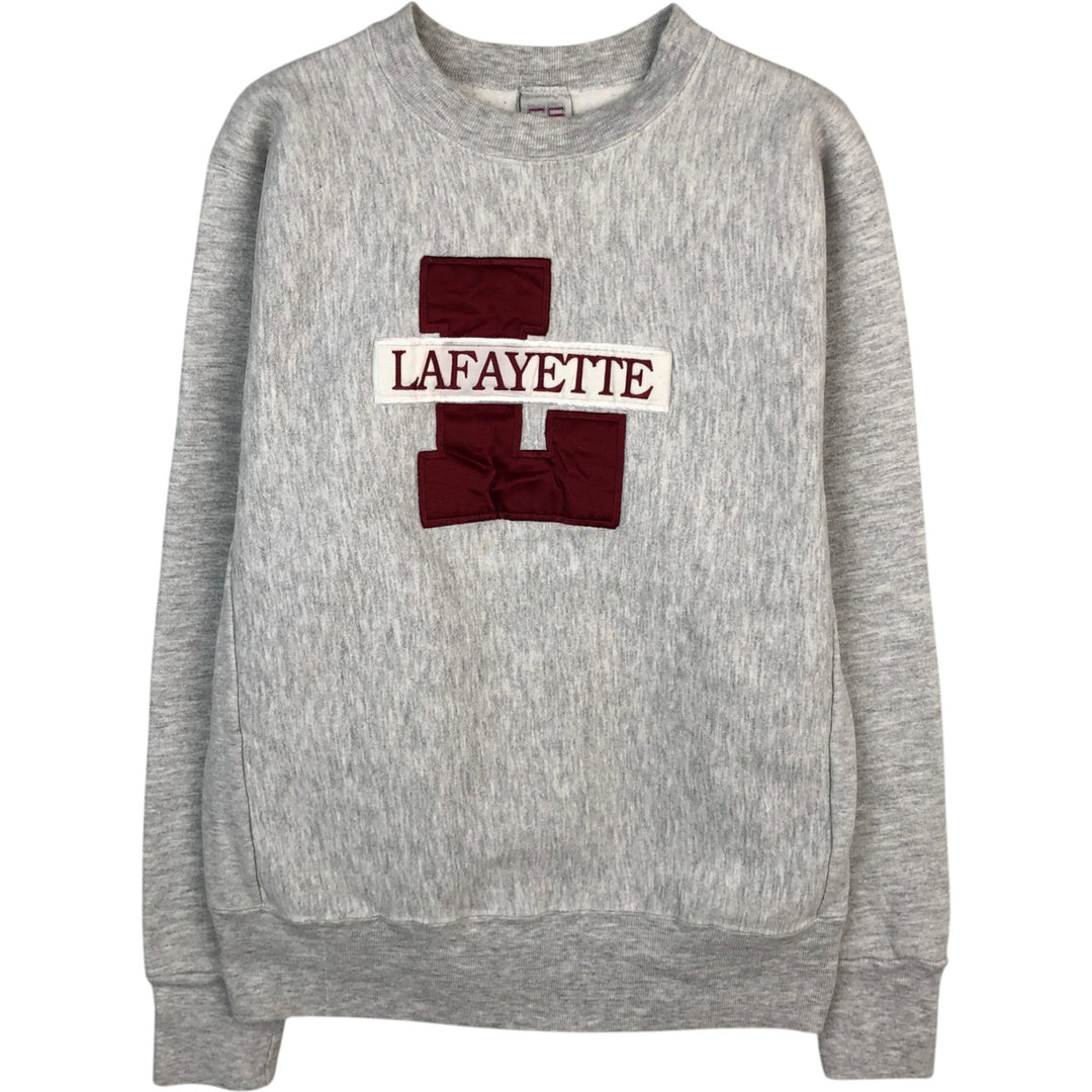 90'S Crable Sportswear College Sweatshirt, Made in USA, Men's Size M (approx.), Vintage cotton gray type Vintage Second Hand
