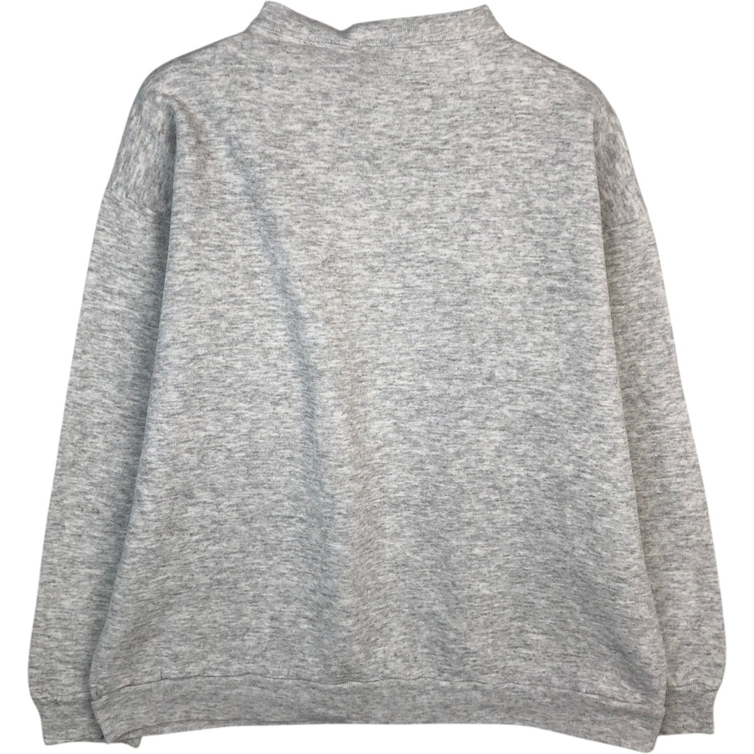 90'S Tultex MAXIMUM SWEATS College Sweatshirt, Made in USA, Men's Size L (Equivalent), Vintage cotton gray type Vintage Second Hand