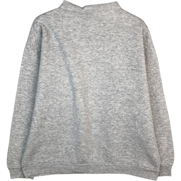 90'S Tultex MAXIMUM SWEATS College Sweatshirt, Made in USA, Men's Size L (Equivalent), Vintage cotton gray type Vintage Second Hand
