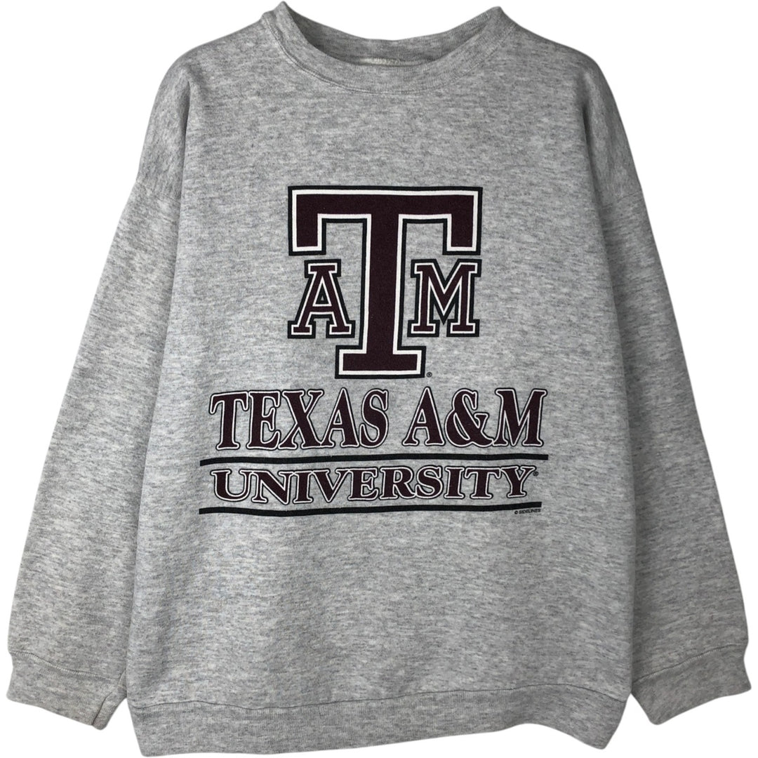 Vintage 90'S Tultex Maximum Sweats college sweatshirt, size L, men's cotton white type Vintage Second Hand