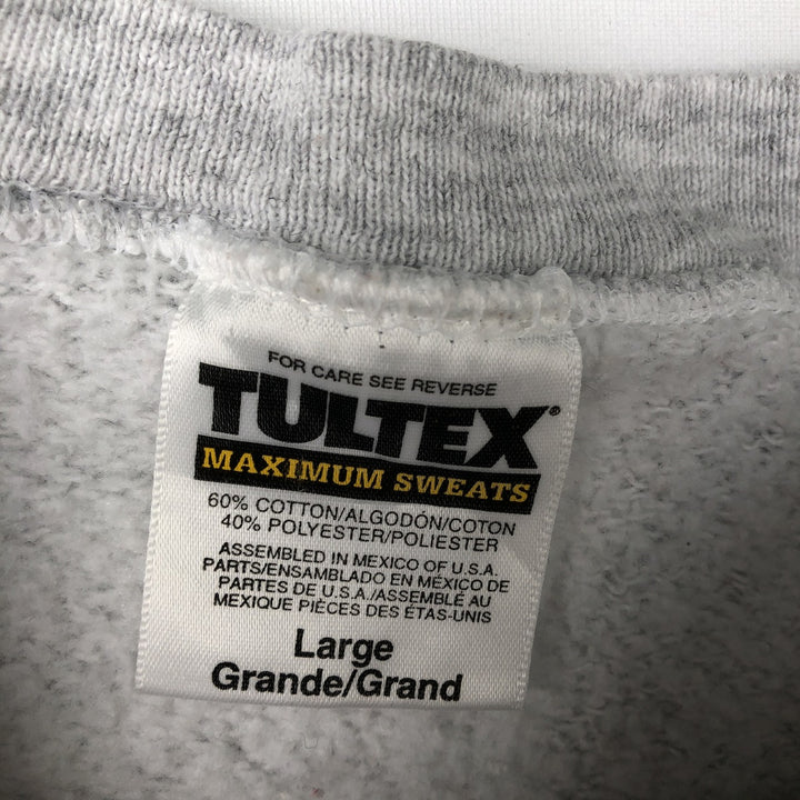 Vintage 90'S Tultex Maximum Sweats college sweatshirt, size L, men's cotton white type Vintage Second Hand