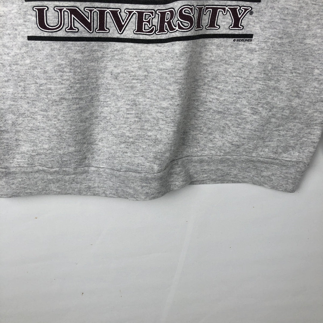 Vintage 90'S Tultex Maximum Sweats college sweatshirt, size L, men's cotton white type Vintage Second Hand